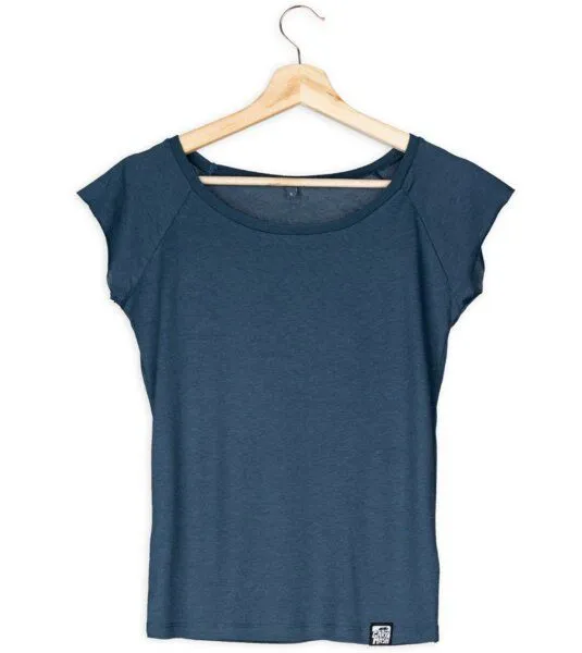Gary Mash GARY MASH Bambus Shirt Basic, Blau, – Produktbild 2 von 2