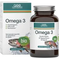 GSE GSE Bio-Kapseln Omega 3-Fischöl, 90 Stück – Produktbild 1 von 1