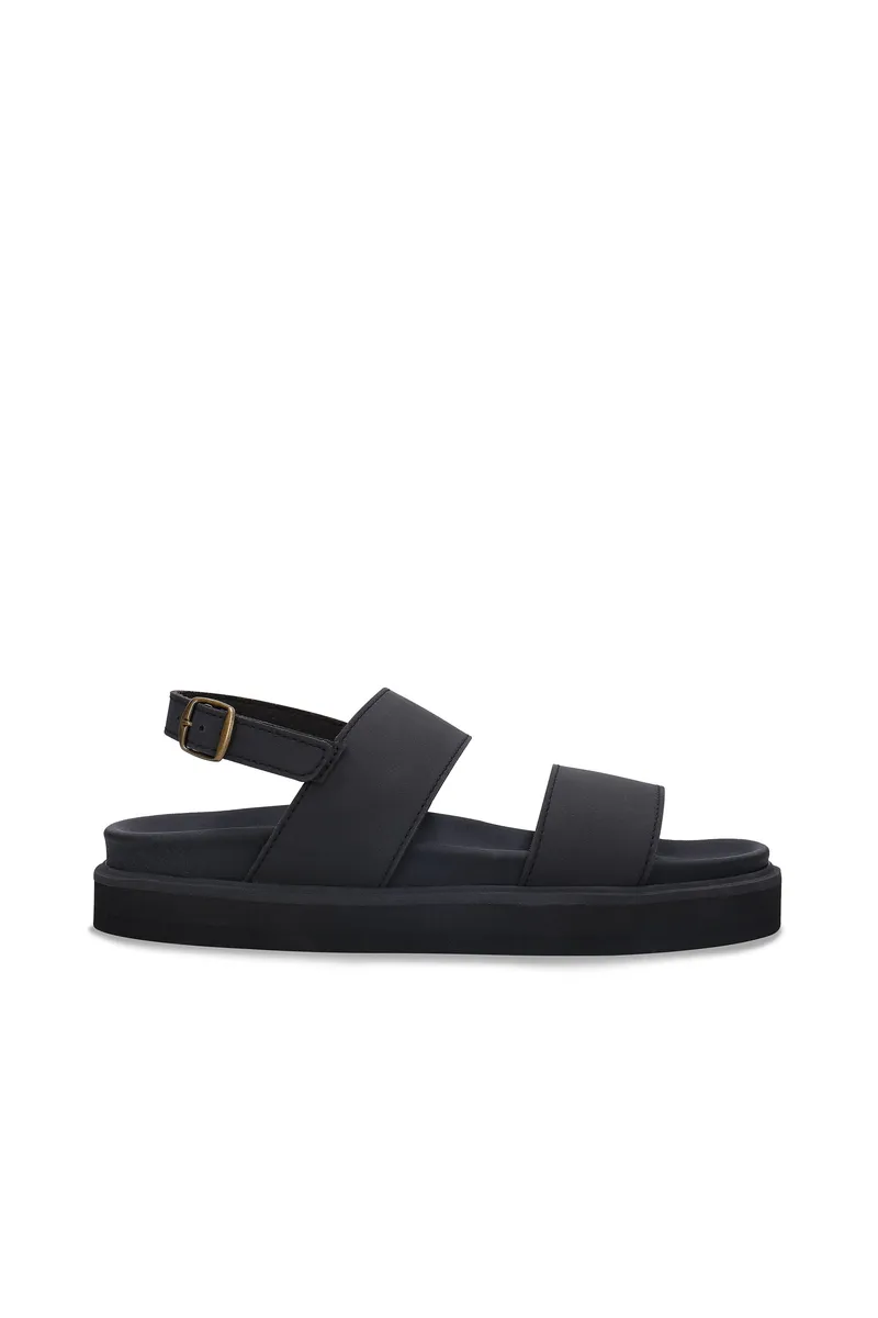 NAE NAE Herren vegan Sandalen Palau Schwarz, Schwarz, – Produktbild 2 von 2