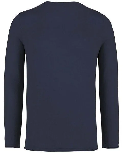YTWOO YTWOO Leichter Herren Pullover aus Bio-Baumwolle, Navyblau, – Produktbild 3 von 4