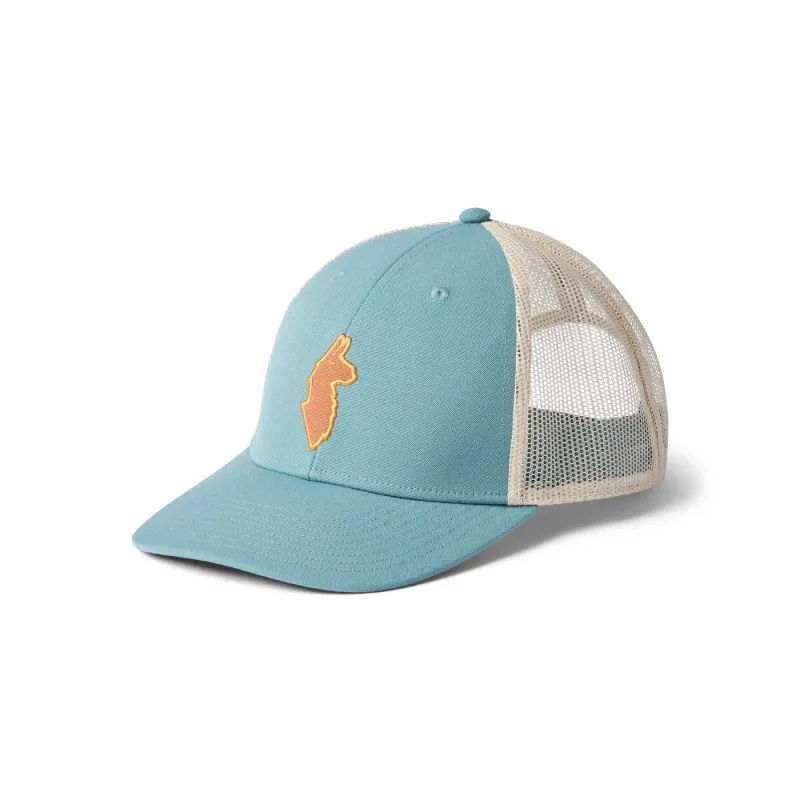 Cotopaxi Trucker Cap Cotopaxi Llama, Bleu, – Produktbild 1 von 1
