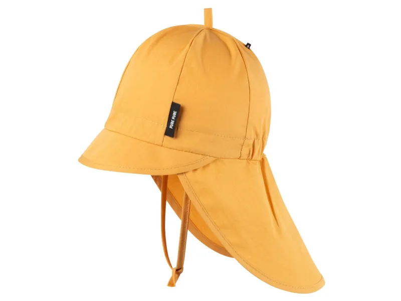 Pure pure by Bauer PURE PURE by Bauer Baby und Kinder Sonnenschutz Legionär Mütze UV 50 mango Gr. 49, Gelb, – Produktbild 1 von 1