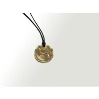 Curió Dobrão Curió Dobrão Curió Messing Halsband Ø25 verschiedene Designs (Necklace), Schwarz, – Produktbild 5 von 7