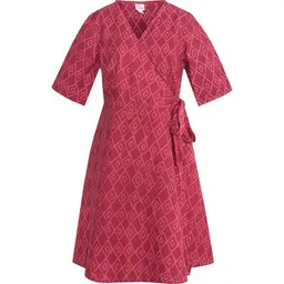 Global Mamas Global Mamas Bio Sommer- & Herbstkleider - WRAP - Ocean Tropics/Canopy Charcoal/Argyle Wine – Produktbild 1 von 1