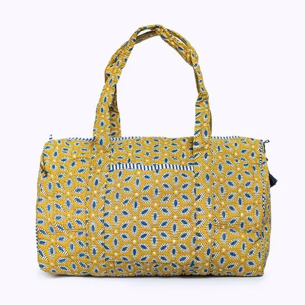 KIKOONI KIKOONI handgefertigte große Baumwolltasche "K. Shopper", Desert flower, – Produktbild 3 von 4