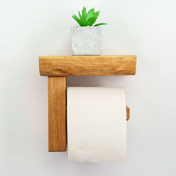 Woodkopf Woodkopf Toilettenpapierhalter CULTUS aus Holz – Produktbild 4 von 4