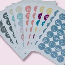 Fines Papeterie Fines Papeterie 24 Geschenk Aufkleber mit verschiedenen Motiven – Produktbild 1 von 1