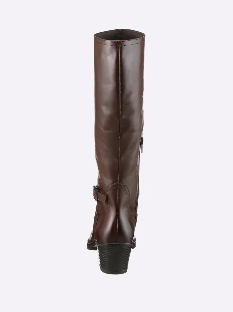 heine Stiefel dunkelbraun, Dunkelbraun, – Produktbild 3 von 3