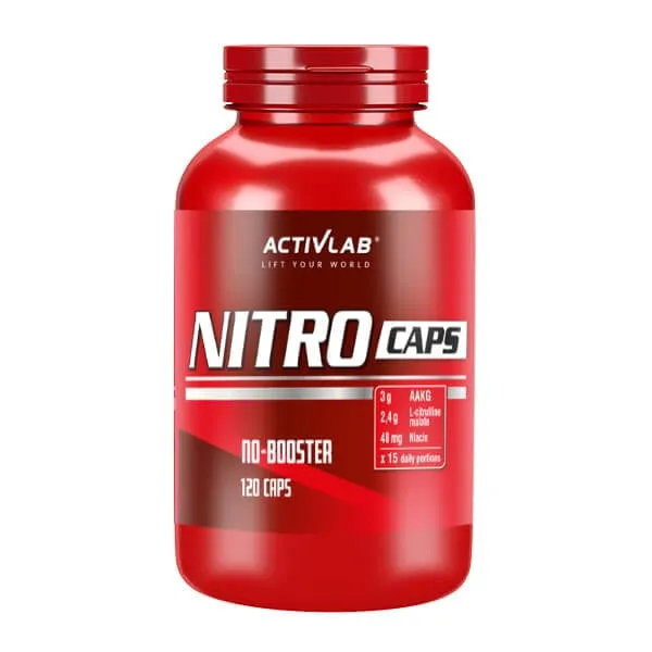 ActivLab ActivLab Nitro Caps 120 Kapseln ohne Geschmack – Produktbild 1 von 1
