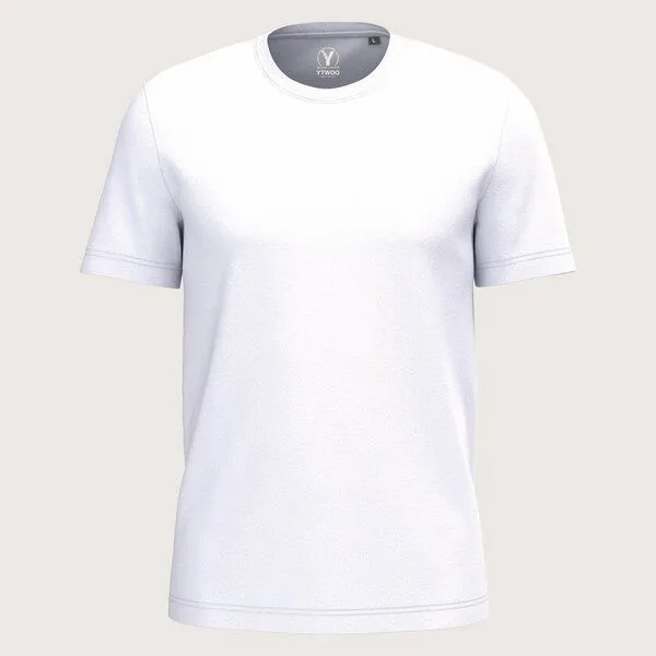 YTWOO YTWOO Regular Herren T-Shirt Light, Weiß, – Produktbild 1 von 3