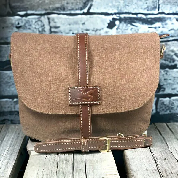 Dragolina Dragolina Messenger-/ Umhängetasche Hunter, Hellbraun, – Produktbild 2 von 2