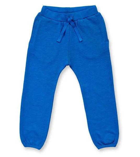 Sense Organics & friends in cooperation with GARY MASH Sense Organics & friends in cooperation with GARY MASH Bequeme Kinder Sweathose aus Biobaumwolle, Blau, – Produktbild 1 von 3