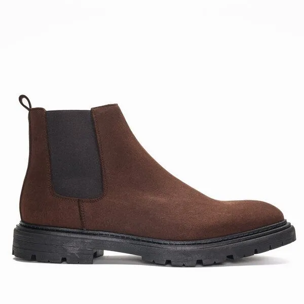 Nae Vegan Shoes Nae Vegan Shoes NAE FABER - Vegane, Chelsea Stiefel, Brown, – Produktbild 3 von 3