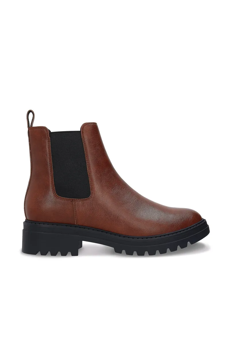 NAE NAE Damen vegan Chelsea Stiefel Evie Braun, Braun, – Produktbild 1 von 2
