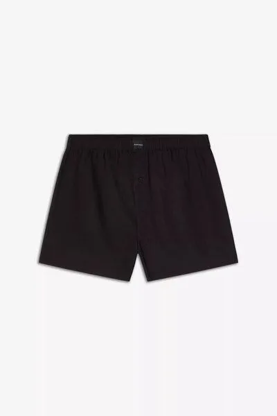 Bread & Boxers Bread & Boxers 2er Pack Boxershorts aus Bio-Baumwolle, Schwarz, – Produktbild 3 von 6