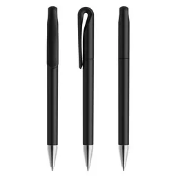 prodir prodir® Drehkugelschreiber DS1 TMS Twist, blaue Mine, schwarz – Produktbild 1 von 1