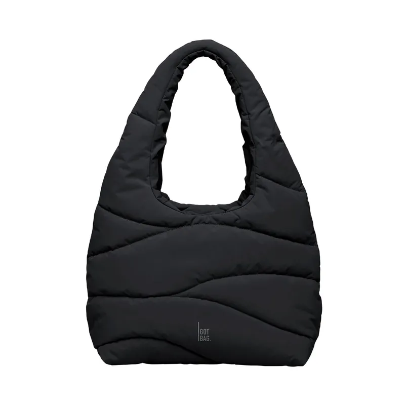 GOT BAG GOT BAG Wavy Puffer Shoulder Bag monochrome black, Black, – Produktbild 1 von 1