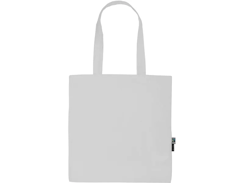 Neutral Neutral Bio-Baumwoll-Tragetasche mit langen Henkeln, white – Produktbild 1 von 1