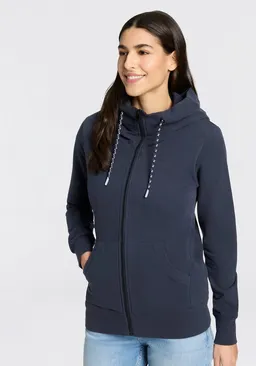 ragwear ragwear Kapuzensweatjacke NESKIA ZIP B O mit hochgeschnittener Kapuze mit Kordel – Produktbild 1 von 1