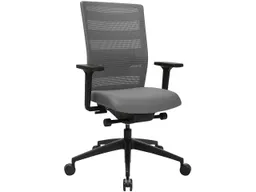Topstar Topstar Bürodrehstuhl "Sitness AirWork" mit Armlehnen, grau – Produktbild 1 von 1