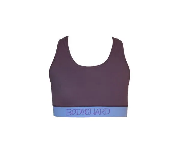 Bodyguard Bodyguard Sports Bra - Lagonisi, Purple-gray/hellblau, – Produktbild 4 von 4