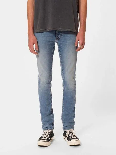 Nudie Jeans Nudie Jeans Jeans Lean Dean - Broken Blue – Produktbild 1 von 4