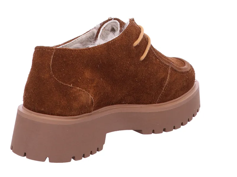 Werner Schuhe Werner Schuhe Schneemaus Damen Schnürer, Braun, – Produktbild 2 von 3