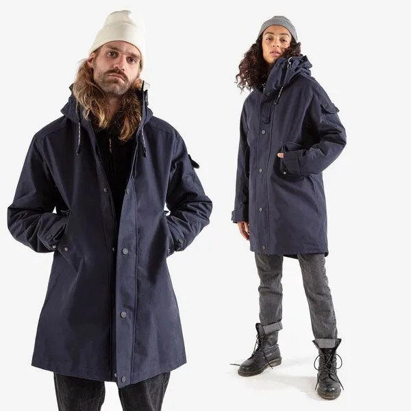 JECKYBENG JECKYBENG The JACKET - Unisex Parka aus Bio-Baumwolle, Schwarz, – Produktbild 1 von 4