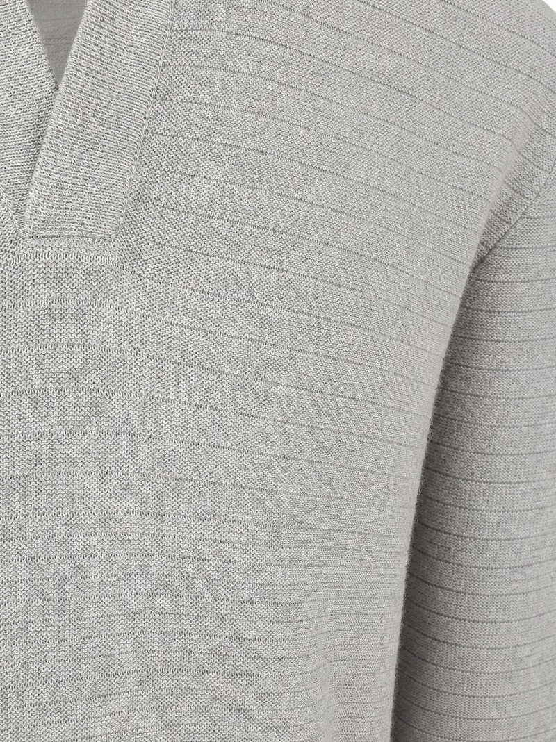 Suitable Suitable Pullover Riva Needle Grau - Größe XL, Grau, – Produktbild 4 von 5