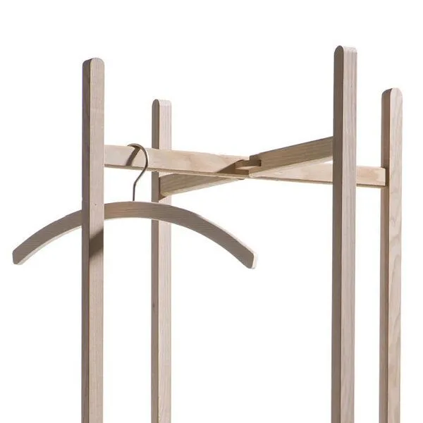Side by Side Garderobe NEW HANG ON Eschenholz (side by side) – Produktbild 4 von 4