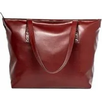 GREVIRO GREVIRO Totebag "XL" aus Kaktusleder (vegan), Bordeaux, – Produktbild 1 von 1