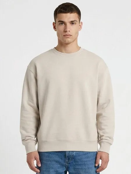 COREBASE Corebase Sweatshirt 100% Baumwolle 450 GSM, Storm, – Produktbild 2 von 3