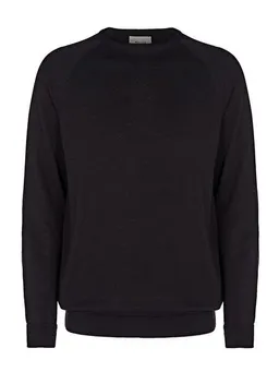 Will's Vegan Shop Will's Vegan Shop Recycled Tailored Knit Knit Mannschaft Schwarz Herren – Produktbild 1 von 1