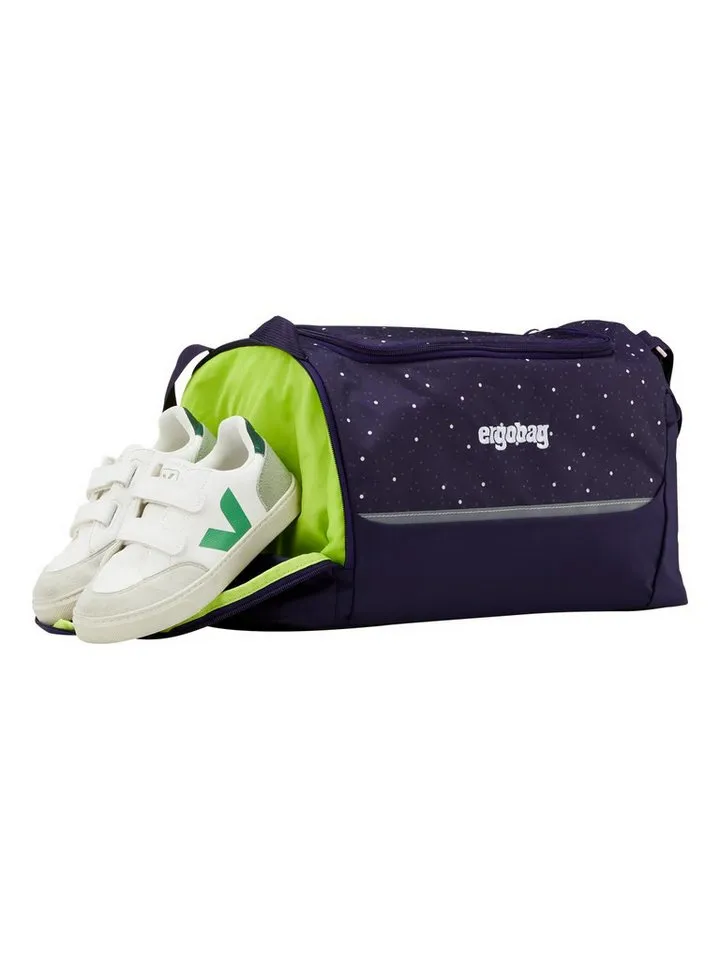 Ergobag Ergobag Sporttasche Sporttasche (1-tlg), praktisches Nass bzw. Schuhfach, Lila, – Produktbild 3 von 4