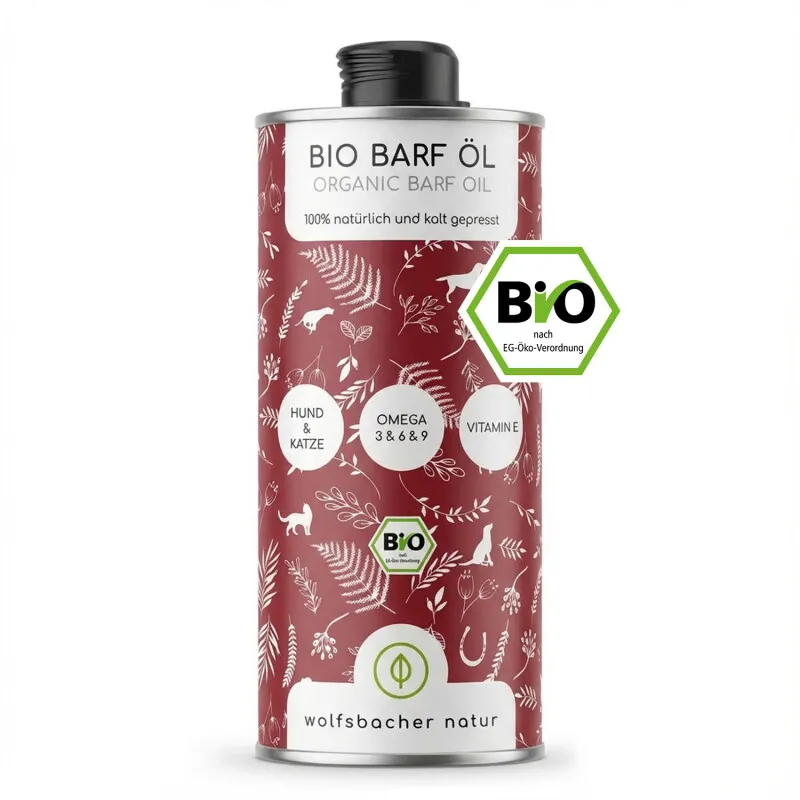 Wolfsbacher Natur Wolfsbacher Natur Bio Barf Öl 1 l – Produktbild 1 von 2
