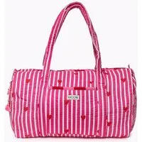 KIKOONI KIKOONI handgefertigte große Baumwolltasche "K. Shopper", "love edition" pink, – Produktbild 1 von 1