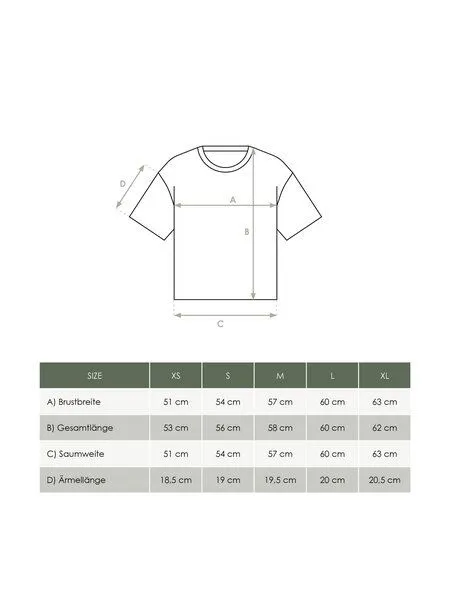 FUXBAU FUXBAU Gestreiftes Boxy Frauen T-Shirt Milos - cremeweiß salbei, Cremeweiss, – Produktbild 1 von 4