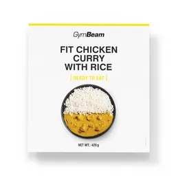 GymBeam Food GymBeam FIT Hähnchen-Curry mit Reis (Fertiggericht) 420 g – Produktbild 1 von 1