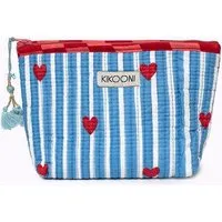 KIKOONI KIKOONI Geldbörsen | kleine Taschen | Passtasche "Mini Traveler", "love edition" blue, – Produktbild 1 von 1