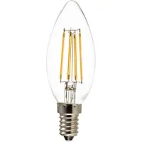 BioLicht BioLicht LED-Lampe "Pure-Z-Neo-Candle" E14, 4 W, 400 lm, 2700 K, klar – Produktbild 1 von 1