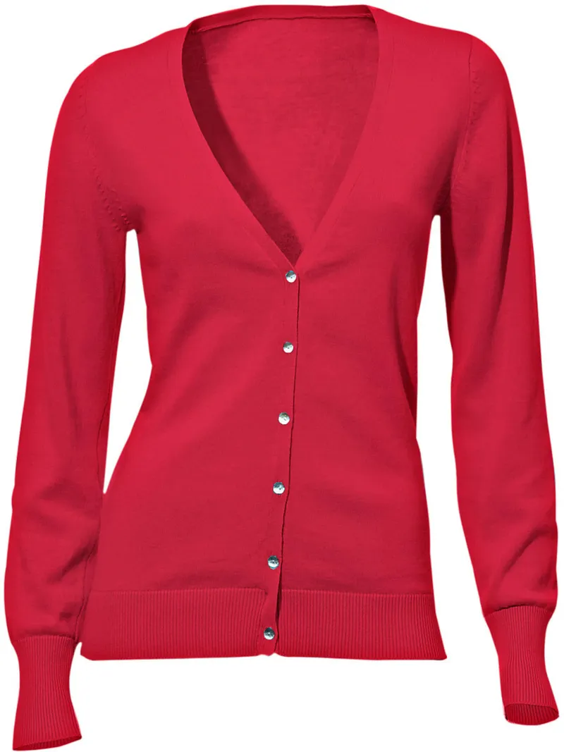heine Feinstrickjacke koralle, Koralle, – Produktbild 1 von 2