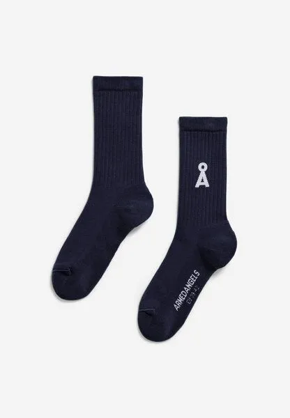 ARMEDANGELS ARMEDANGELS SAAMUS BOLD Unisex Socken aus Bio-Baumwolle, Night sky, – Produktbild 1 von 3