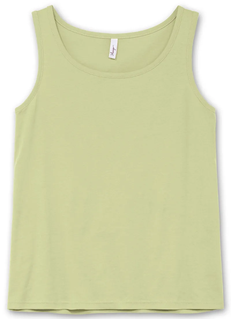 sheego Tanktop pistazie, Pistazie, – Produktbild 1 von 2