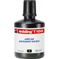 Edding Edding Nachfülltinte "T100" für Permanentmarker, Schwarz, – Produktbild 3 von 3