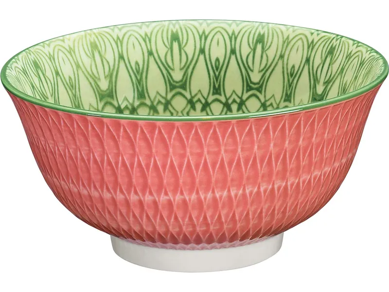 cilio cilio Schüssel 'Rauten' rosa aus Porzellan, Ø 15,5 cm – Produktbild 1 von 1