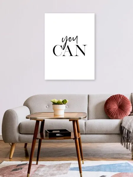 Photocircle Photocircle Poster / Leinwandbild - You Can – Produktbild 2 von 4