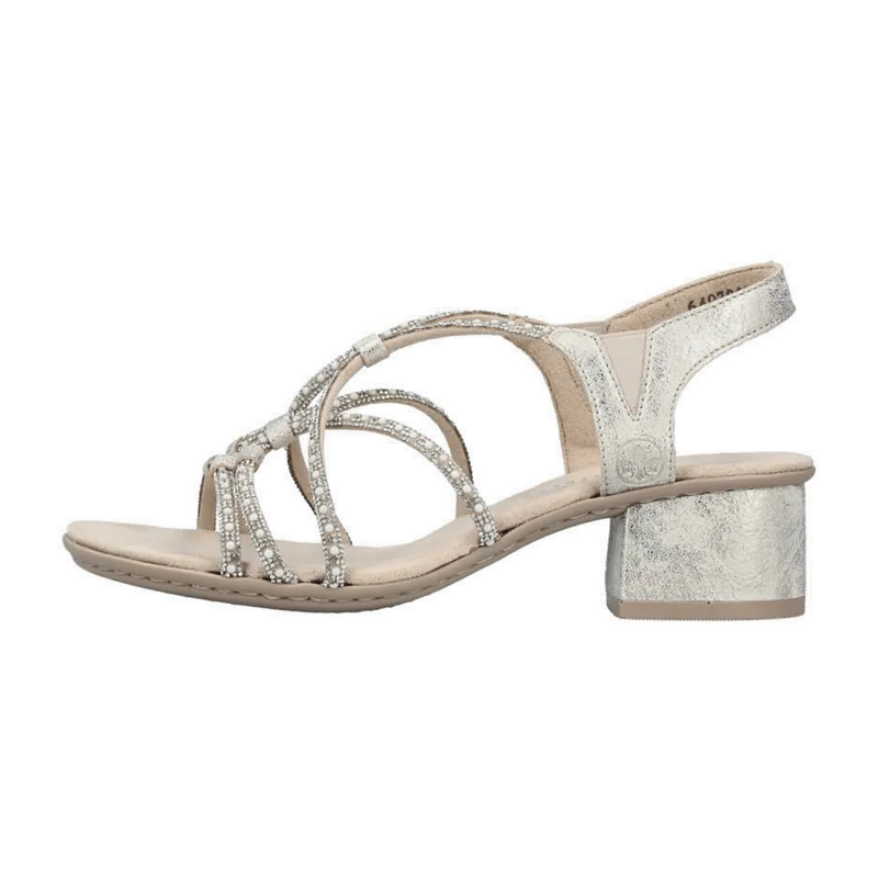Rieker Rieker 64970-60 für Damen, beige, Größe 42 EU, Beige, – Produktbild 6 von 7