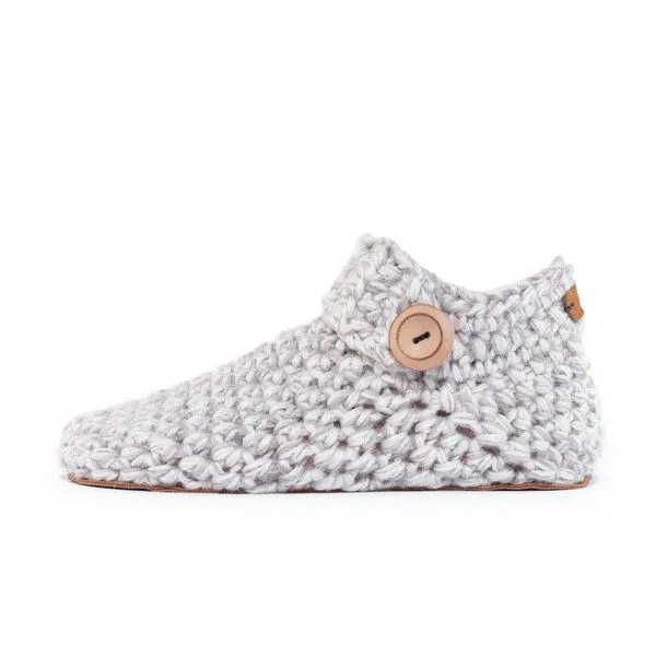 Kingdom of Wow Kingdom of Wow - Handgefertigte Hausschuhe aus Wolle - low top, Chai, – Produktbild 1 von 6