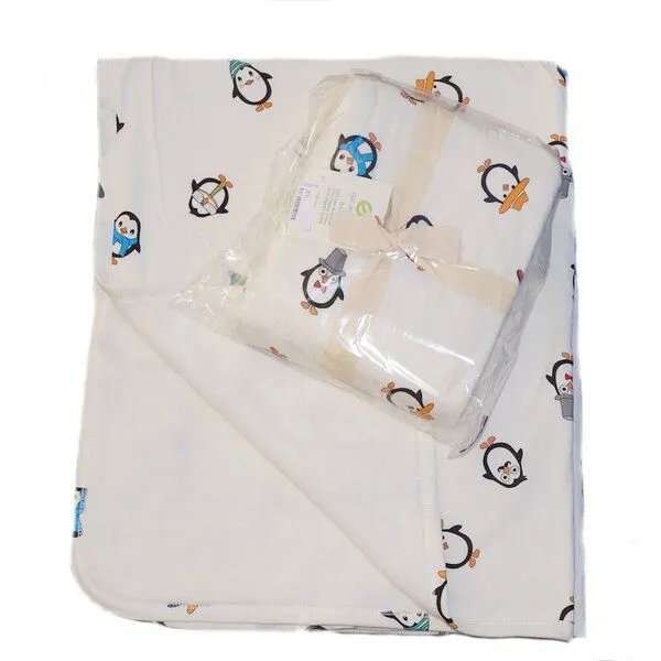 ege organics ege organics Babydecke Bio-Baumwolle Erstlingsdecke Kuscheldecke 85x100cm, Elefant, – Produktbild 1 von 1