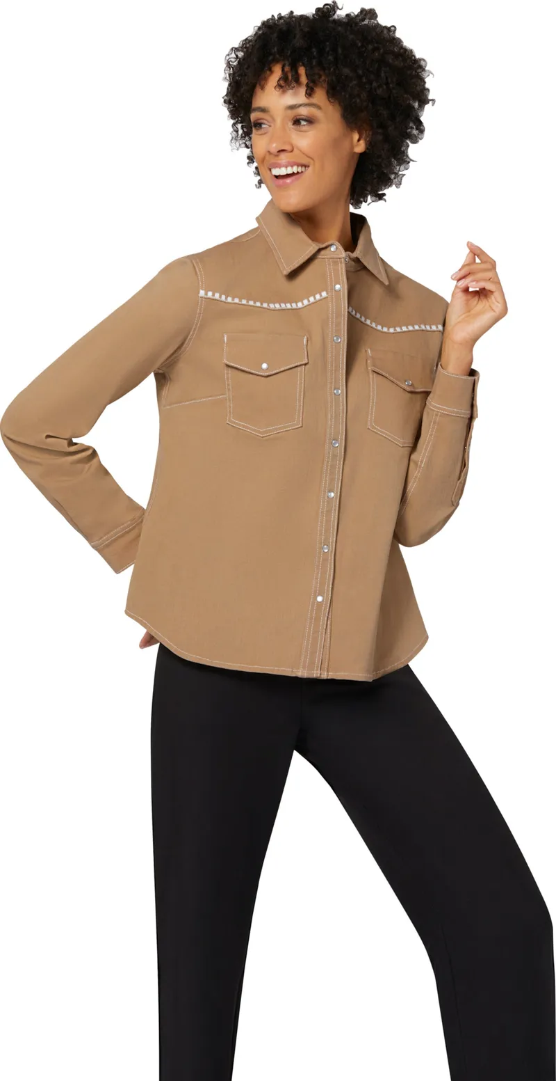 Witt Hemdbluse camel, Camel, – Produktbild 2 von 2